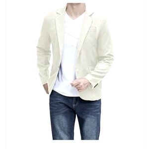 Casual but Stylish Notched Lapel Blazer